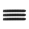 DV8 Offroad d-jp-190028-bk-3 | 2007-2018 Jeep JK Black Rail Style Door Handle Inserts - Set Of 3; 2007-2018 Alternate Image 3