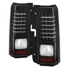 SPYDER 5017697 | xTune Hummer H3 LED Tail Lights - Black; 2006-2009 Alternate Image 2