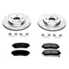 PowerStop k2435 | Power Stop 05-10 Honda Odyssey Front Z23 Evolution Sport Brake Kit; 2005-2010 Alternate Image 2