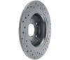 Stoptech 227.40068R | StopTech Acura TSX Select Sport Drilled/Slotted Rotor, Rear Right; 2009-2014 Alternate Image 2