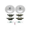 PowerStop esk3080 | Power Stop 99-10 Saab 9-5 Rear Euro-Stop Brake Kit; 1999-2010 Alternate Image 2