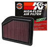 K&N Engineering 332477 | K&N Replacement Filter 10.219in O/S Length x 7.875in O/S Width x 1.125in H for 12 Honda CR-V 2.4L; 2012-2012 Alternate Image 4