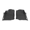 Westin 72-110079 | 2016-2018 Toyota Tacoma Access/Dbl Cab Wade Sure-Fit Floor Liners Front - Black; 2016-2018 Alternate Image 1