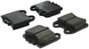 Stoptech 305.07710 | StopTech Street Select Brake Pads Lexus SC430, Rear; 2002-2010 Alternate Image 6