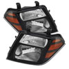 SPYDER 5072887 | xTune Nissan Pathfinder Amber Crystal Headlights - Black; 2008-2011 Alternate Image 1