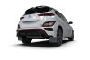 Rally Armor mf83urblkrd | 2022 Hyundai Kona N Black UR Mud Flap w/ Red Logo; 2022-2022 Alternate Image 2