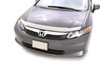 AVS 620028 | 2012 Honda Civic Aeroskin Low Profile Hood Shield - Chrome; 2012-2012 Alternate Image 2