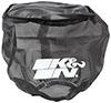 K&N Engineering 228045dk | K&N 6in ID x 6inH Closed Top Black DryCharger Air Filter Wrap Alternate Image 2