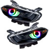 Oracle Lighting 7169-334 | Oracle 13-16 Dodge Dart SMD HL - Black - Halogen - ColorSHIFT w/o Controller; 2013-2016 Alternate Image 1