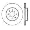 Stoptech 126.40021SR | StopTech Honda Fit Sport Slotted Brake Rotor, Front Right; 2007-2014 Alternate Image 1