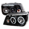 SPYDER 5012210 | Spyder Volkswagen Jetta CCFL LED Projector Headlights - Black - (PRO-YD-VJ99-CCFL-BK); 1999-2005 Alternate Image 2