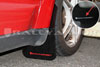 Rally Armor mf4-ur-blk/wh | 2005-2009 Legacy GT and Outback UR Black Mud Flap w/ White Logo; 2005-2009 Alternate Image 2