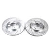 PowerStop jbr1101xpr | Power Stop 06-12 Mitsubishi Eclipse Front Evolution Drilled & Slotted Rotors - Pair; 2006-2012 Alternate Image 2