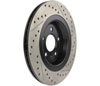 Stoptech 127.33125R | StopTech Audi S5 Sport Drilled/Slotted Rotor, Rear Right; 2008-2011 Alternate Image 5