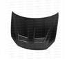 Seibon HD1011VWGTIB-DV | Carbon Fiber Dv Style Hood Volkswagen Golf Gti (5k Or Mk6) (Shaved Emblem); 2010-2014 Alternate Image 1