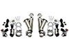 Granatelli Motor Sports 302525k | Granatelli 2.5in Aluminized Mild Steel Electronic Dual Exhaust Cutout System w/Slip Fit & Band Clamp Alternate Image 2