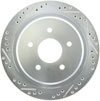 Stoptech 227.62062R | StopTech Cadillac XLR Select Sport Drilled/Slotted Rotor, Rear Right; 2004-2009 Alternate Image 2