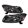 SPYDER 5010681 | Spyder Honda Accord 4Dr DRL LED Projector Headlights - Smoke - (PRO-YD-HA08-4D-HL-SM); 2008-2012 Alternate Image 2