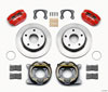 Wilwood 140-13664-r | Dynapro Lug Mount P/S Park Brake Kit Red Big Ford New 2.38in Off Bronco 5 x 5.50; 1965-1977 Alternate Image 1