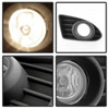 SPYDER 5077868 | Spyder Scion IQ OEM Fog Light w/Switch- Clear - (FL-SIQ12-C); 2012-2013 Alternate Image 6