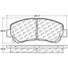 Stoptech 308.13740 | StopTech Street Brake Pads Nissan Juke Nismo RS, Front; 2014-2017 Alternate Image 1