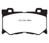 EBC dp31823c | 08-13 Infiniti FX50 5.0 Redstuff Front Brake Pads; 2008-2013 Alternate Image 1