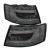 SPYDER 5079626 | Spyder Audi A6 4Dr Sedan Only (non-Quattro) Light Bar LED Tail Lights - Incandescent Model Only - Smoke - (ALT-YD-AA605-LBLED-SM); 2005-2008 Alternate Image 3