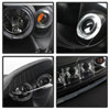 SPYDER 5010001 | Spyder Dodge Ram 1500 Halo LED ( Replaceable LEDs ) Projector Headlights - Black - (PRO-YD-DR06-HL-BK); 2006-2008 Alternate Image 6