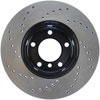 Stoptech 128.34045L | StopTech BMW 528i Sport Cryo Cross Drilled Rotor, Front Left; 1996-2000 Alternate Image 4