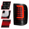 ANZO 311360 | 1993-1997 Ford Ranger LED Tail Lights w/ Light Bar Black Housing Clear Lens; 1993-1997 Alternate Image 3