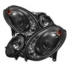 SPYDER 5029928 | Spyder Mercedes Benz W211 E-Class DRL LED Projector Headlights - Black - (PRO-YD-MBW21103-HID-DRL-BK); 2003-2006 Alternate Image 2