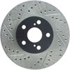 Stoptech 127.44114R | StopTech Pontiac Vibe Sport Drilled/Slotted Rotor, Front Right; 2003-2008 Alternate Image 5