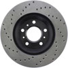 Stoptech 128.62098L | StopTech Chevrolet Monte Carlo Sport Cross Drilled Brake Rotor, Front Left; 2006-2007 Alternate Image 8