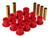 Prothane 6-1007 | 80-96 Ford Spring & Shackle Bushings - Red; 1980-1996 Alternate Image 1