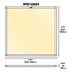 K&N Engineering hvc12424 | K&N HVAC Filter - 24 x 24 x 1 Alternate Image 4