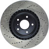 Stoptech 128.42076L | StopTech Nissan 350Z Sport Cross Drilled Brake Rotor, Front Left; 2003-2008 Alternate Image 4