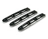 DV8 Offroad d-jp-190026-bk-3 | 2007-2018 Jeep JK Black Slot Style Door Handle Inserts - Set Of 3; 2007-2018 Alternate Image 2