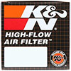 K&N Engineering 569025 | K&N Custom Racing Assembly Bolt On Oval 6-8 Air Filter 2.188in Height 5.125 ID 3.156in Flange Alternate Image 3