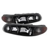 SPYDER 9025235 | Xtune Buick Century 97-05 Regal 97-04 Crystal Headlights Black HD-JH-BUCEN97-AM-BK; 1997-2005 Alternate Image 1