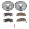 PowerStop k1214-26 | Power Stop 98-02 Mitsubishi Mirage Front Z26 Street Warrior Brake Kit; 1998-2002 Alternate Image 2