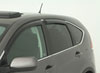 AVS 94485 | 12-16 Honda CR-V Ventvisor Outside Mount Window Deflectors 4pc - Smoke; 2012-2016 Alternate Image 2