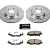 PowerStop k6488-26 | Power Stop 12-16 Honda CR-V Front Z26 Street Warrior Brake Kit; 2012-2016 Alternate Image 2