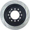 Stoptech 127.44128R | StopTech Toyota FJ Cruiser Sport Drilled/Slotted Rotor, Rear Right; 2007-2009 Alternate Image 5