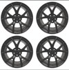 Ford Racing m-1007k-dc19xmb | 15-20 Mustang19x10.5in & 19x11in Wheel Kit w/TPMS - Matte Black; 2015-2020 Alternate Image 1