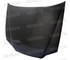 Seibon HD9802HDAC2D-OE | Carbon Fiber Oe Style Hood Honda Accord 2dr (Cg2/3); 1998-2002 Alternate Image 1