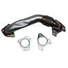 Wehrli WCF100654 | 01-04 Chevrolet 6.6L Duramax LB7 2in Stainless Pass. Side Up Pipe w/Gaskets (Single Turbo); 2001-2004 Alternate Image 1