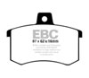 EBC dp4370r | 89-90 Audi 100 Quattro 2.3 Yellowstuff Rear Brake Pads; 1989-1990 Alternate Image 6