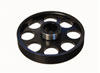 Torque Solution ts-gen-005b | Lightweight Crank Pulley (Black): Hyundai Genesis Coupe 3.8 2010+; 2010-2023 Alternate Image 1