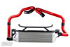 Turbo XS STI15-FMIC-RED | TurboXS Front Mount Intercooler Kit; Wrinkle Red Powder Coated Pipes Subaru STi; 2015-2019 Alternate Image 1