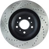 Stoptech 127.62099L | StopTech Cadillac DTS Sport Drilled/Slotted Rotor, Front Left; 2006-2011 Alternate Image 5